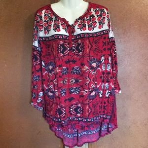 Lucky Brand Printed Top